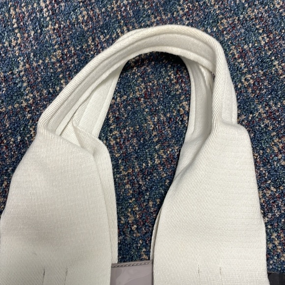 NWT Rebecca Minkoff large tote with attached mini bag inside clear and ivory - Picture 5 of 17